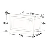 Встраиваемая микроволновая печь Haier HMX-BTG259LX - фото 6