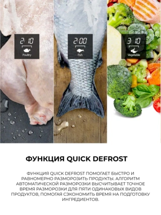 Микроволновая печь Samsung MG23K3575AS/BW - фото 6