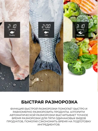 Микроволновая печь Samsung MG23K3575AK/BW - фото 6