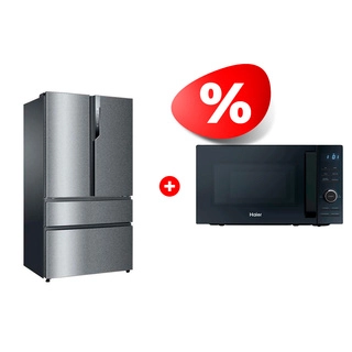 Жиынтық Haier микротолқынды пеші HMG-DG207BA TD0045532 + Haier тоңазытқышы HB25FSSAAARU 