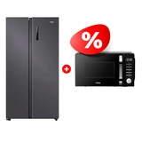 Жиынтық Haier микротолқынды пеші HMB-DM208BA + Haier тоңазытқышы HRF-600DM7RU 