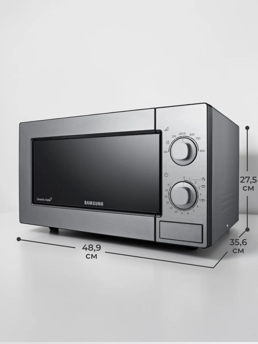 СВЧ-печь Samsung ME81MRTB/BW - фото 9