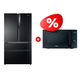 Жиынтық Haier микротолқынды пеші HMG-DG207BA TD0045532 + Haier тоңазытқышы HB25FSNAAARU 