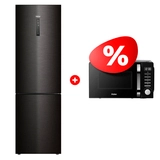 Комплект СВЧ-печь Haier HMB-DM208BA + Холодильник Haier C4F740CBXGU1 
