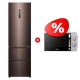 Жиынтық Haier микротолқынды пеші HMB-MM208SA + Haier тоңазытқышы A4F739CDBGU1 