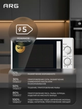 СВЧ-печь ARG MG-2011M - фото 6