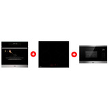 Комплект Встраиваемая микроволновая печь Haier HMX-BTG259X + Стеклокерамическая варочная поверхность Haier HHY-C64RVB + Встраиваемый духовой шкаф Haier HOX-FP3ABX 