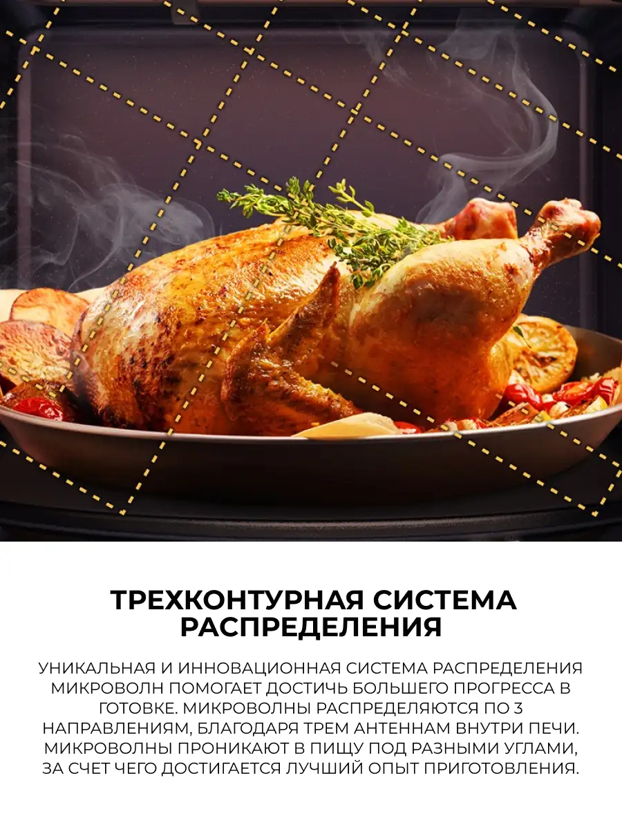 СВЧ-печь Samsung MS23T5018AK/BW - фото 6