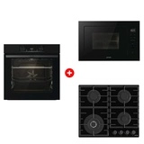 Комплект Встраиваемая микроволновая печь Gorenje BM251M2BG + Встраиваемый духовой шкаф Gorenje BOS6737E06B + Встраиваемая варочная панель Газ Gorenje GTW641BHF 