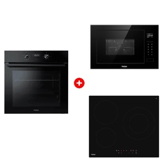 Комплект Haier HMX-BTG259B + Haier HHK-C63NDB + Haier HOQ-K2ANN3GB 