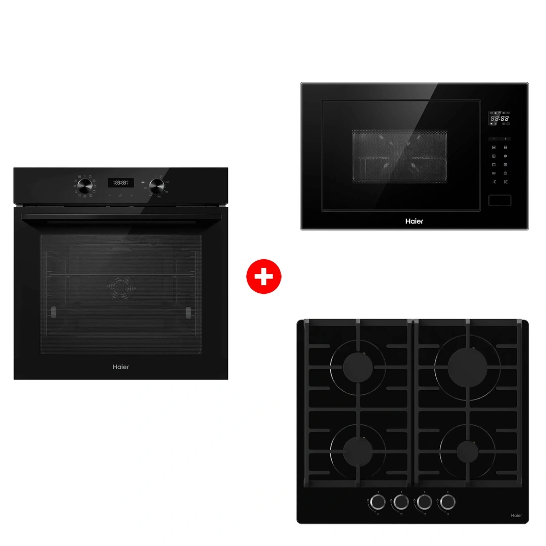 Комплект Haier HMX-BTG259B + Haier HOQ-R2ARN3GB + Haier HHX-G64CNB 