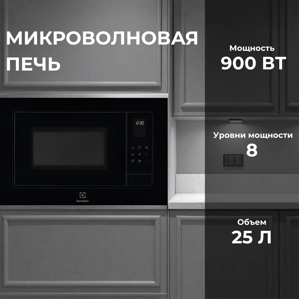 Встраиваемая микроволновая печь Electrolux LMS4253TMX - фото 5