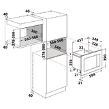 Встраиваемая микроволновая печь Hotpoint MF20G IX HA - фото 5