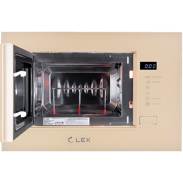 Встраиваемая микроволновая печь Lex Bimo 20.01 Ivory