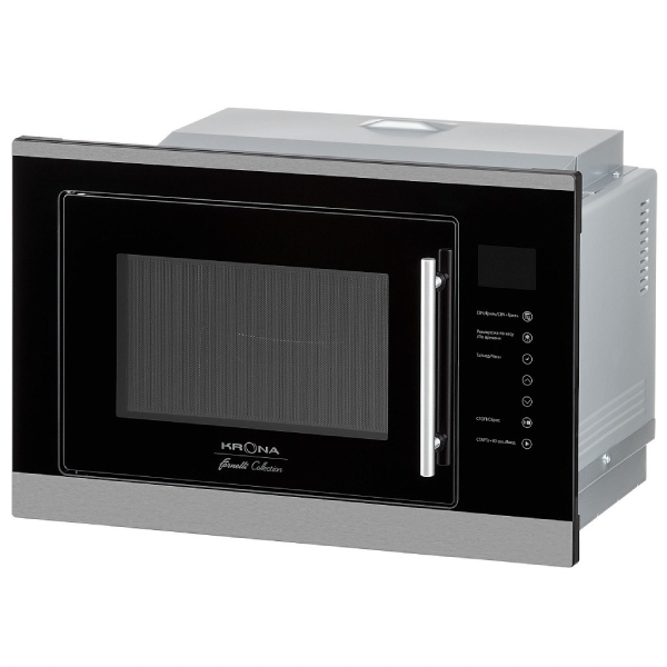 Комплект СВЧ печь Krona Riflesso 60 BL + Набор посуды ARG Master Chef 602-1 12 пр.  - фото 3