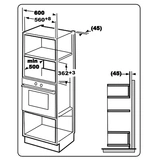 Встраиваемая микроволновая печь Evelux MW 20 X - фото 10