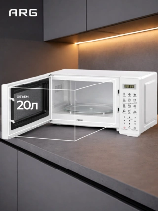 Микроволновая печь ARG MS-2013WH - фото 3
