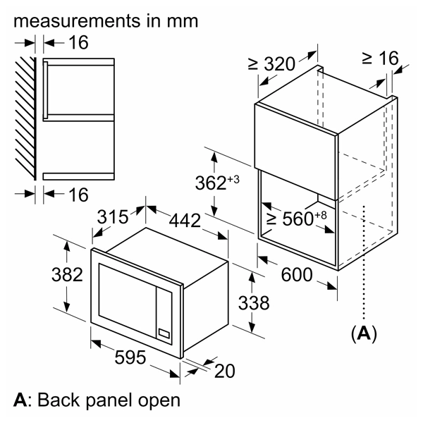 Встраиваемая микроволновая печь Bosch BFL623MW3 - фото 8