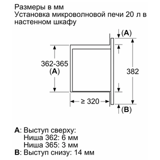 Встраиваемая микроволновая печь Bosch BEL623MY3