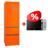 Жиынтық Haier микротолқынды пеші HMB-MM208SA + Haier тоңазытқышы A2F635COMV 