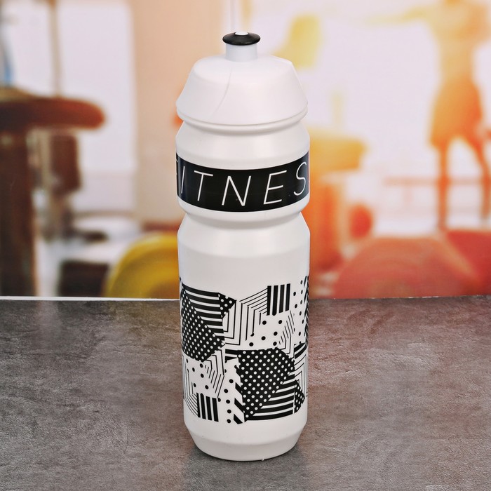 Набор «Fitness»: бутылка для воды 900 мл, скакалка, эспандер 
