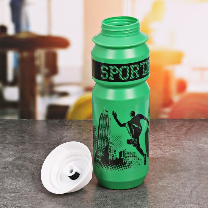 Набор «Sport is life»: бутылка для воды 900 мл, скакалка, эспандер 