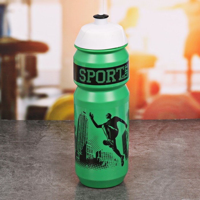Набор «Sport is life»: бутылка для воды 900 мл, скакалка, эспандер 