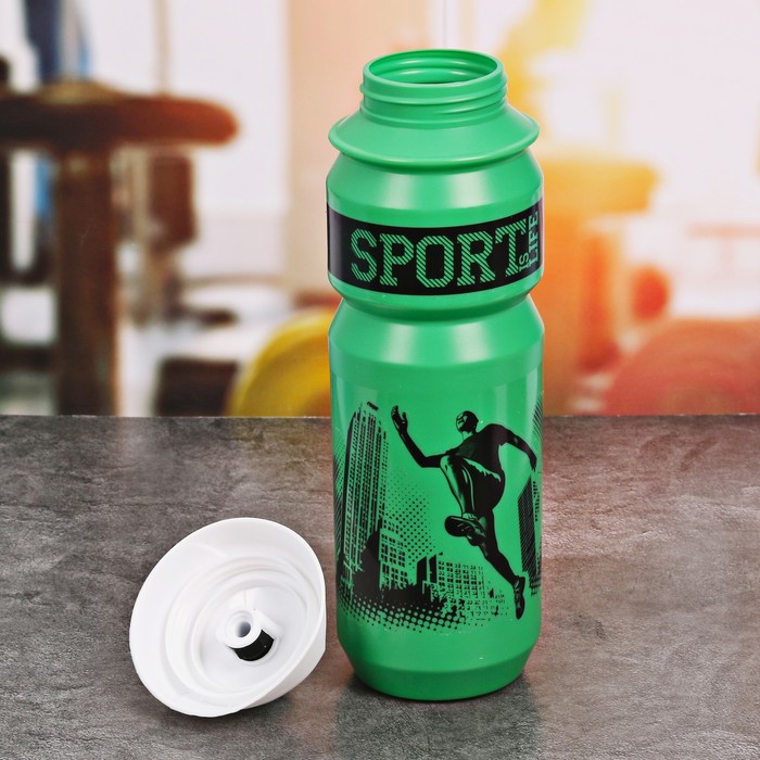 Набор «Sport is life»: бутылка для воды 800 мл, полотенце 30 см × 30 см, блокнот 