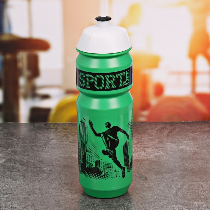 Набор «Sport is life»: бутылка для воды 800 мл, полотенце 30 см × 30 см, блокнот 
