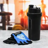 Набор "Star gym", перчатки 11 х15 см, шейкер 600 мл 