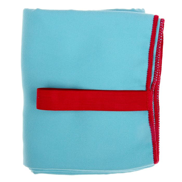 Спортивное полотенце ONLITOP, размер 80х130 см, голубой, 200 г/м2 