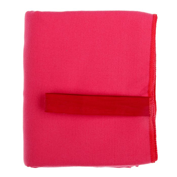 Спортивное полотенце ONLITOP, размер 70х90 см (вид 2), розовый, 200 г/м2 