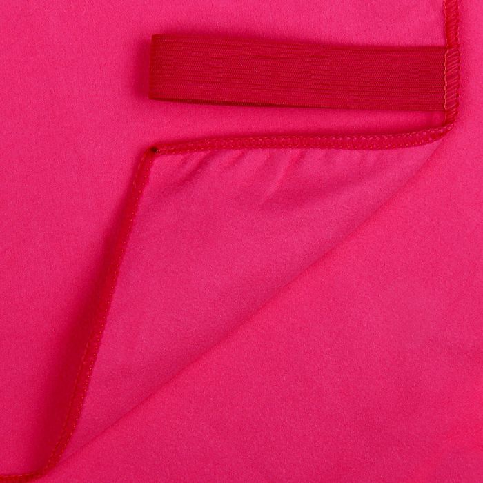 Спортивное полотенце ONLITOP, размер 70х90 см (вид 2), розовый, 200 г/м2 