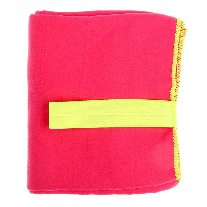 Спортивное полотенце ONLITOP, размер 70х90 см, розовый, 200 г/м2 
