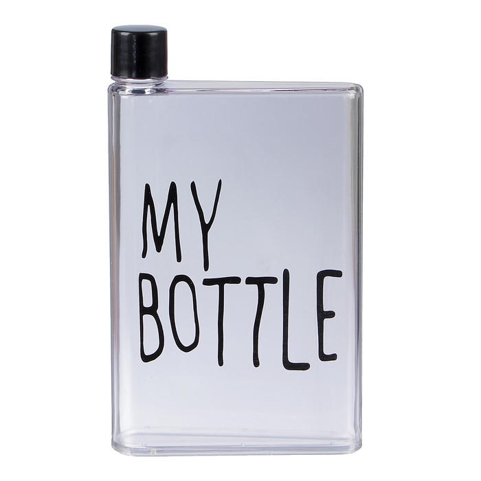 Фляга пластиковая "My bottle"  микс 