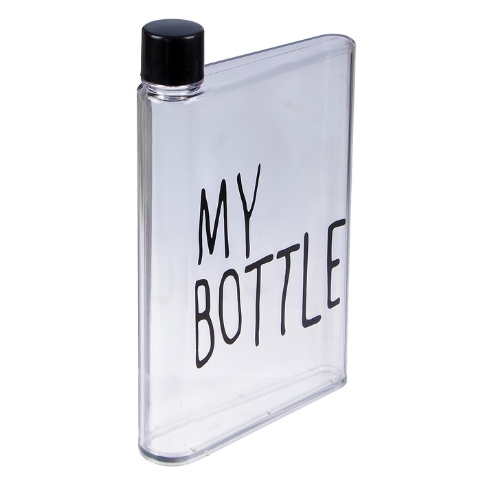 Фляга пластиковая "My bottle"  микс 