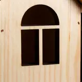 Қатты қарағайдан жасалған шай үйі, табиғи, 9, 5х9, 5х18см  - фото 2