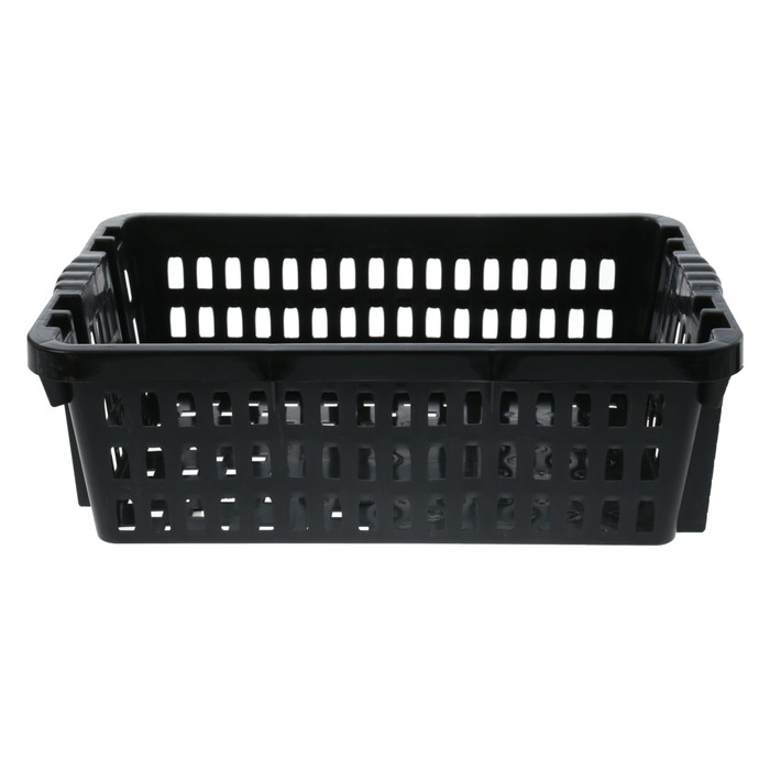 Ящик хозяйственный 60×40×20 см, цвет черный