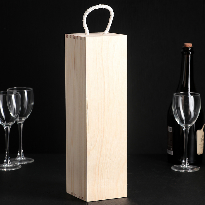 Ящик для хранения вина 35×10 см "Мерло", на 1 бутылку