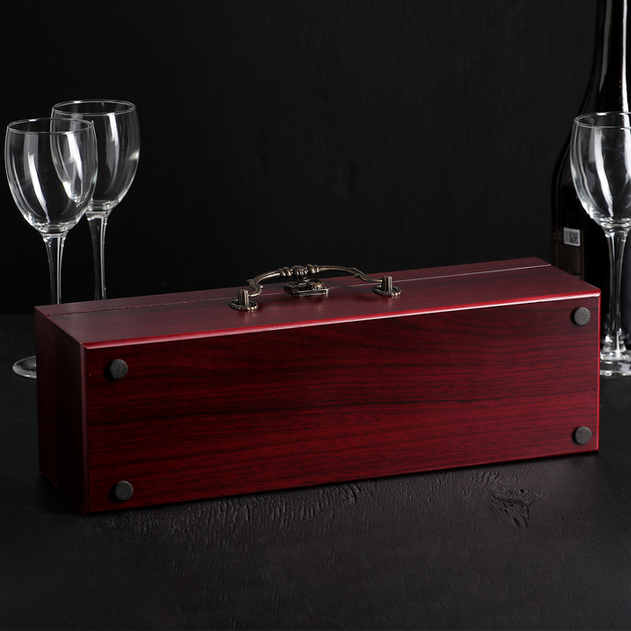 Ящик для хранения вина 36×11 см "Кьянти", на 1 бутылку