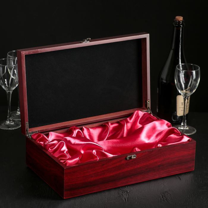 Ящик для вина 36×21 см, на 2 бутылки
