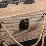 Ящик для хранения вина 36×35 см "Бергамо" - фото 3