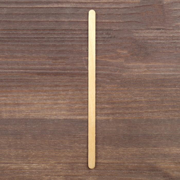 Палочка для размешивания, деревянная, 140 х 6 х 1,3 мм 
