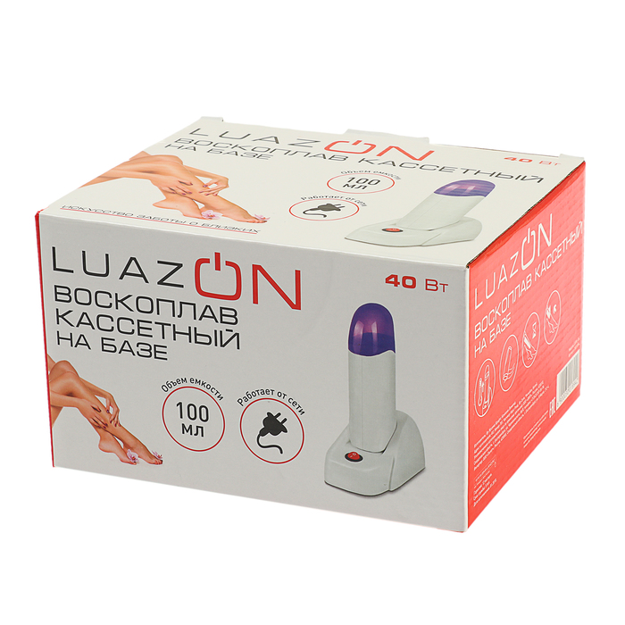 Luazon lvpl-04, 1 кассета, негізде, 40 Вт, 100 мл, ақ кассета балауыз еріткіш 