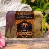 Натуральное мыло для бани и сауны "Пивные дрожжи — Лаванда" 100гр  - фото 3