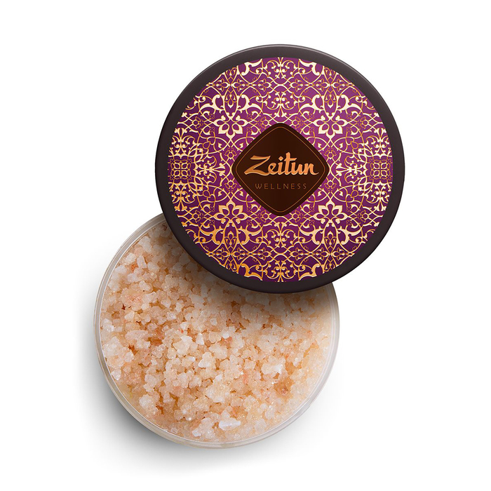 Ароматическая соль для ванн Zeitun «Ритуал соблазна» с жасмином и маслом макадамии, 250 г 