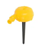 Распылитель-дождеватель, штуцер под шланг, пика, пластик, «Улитка» 