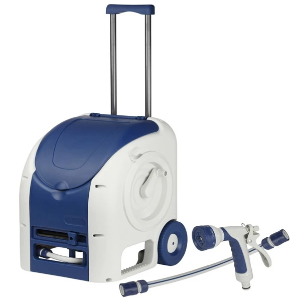 Тележка-бокс до 60 м комплект шланг 15м с распылителем GWHC2-049