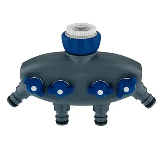 Распределитель воды четырехканальный Green Apple GWCG12-065