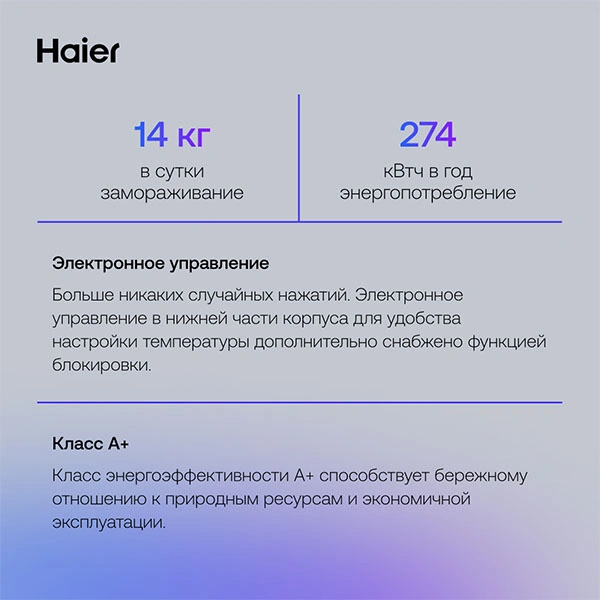 Морозильный ларь Haier HCE319RE - фото 7